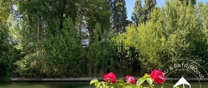 Maison flottante à Neuilly : 160 m², terrasse, environnement calme et verdoyant sans vis-à-vis