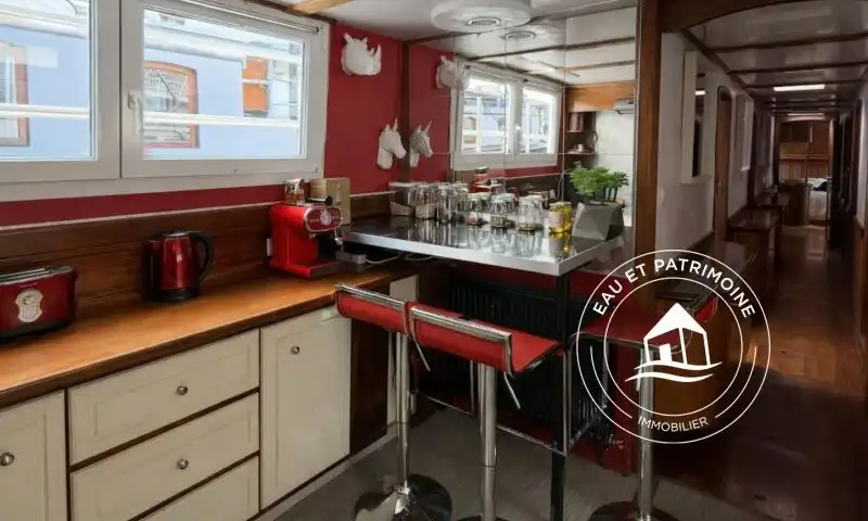 Péniche à vendre Asnières-sur-Seine - Récente et Polyvalente