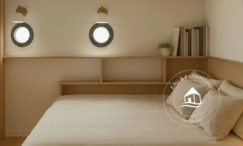 Péniche à vendre Paris 8 – Vue Spectaculaire Pont Alexandre III et Invalides