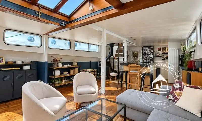 Péniche à vendre Asnières - Charme et Confort