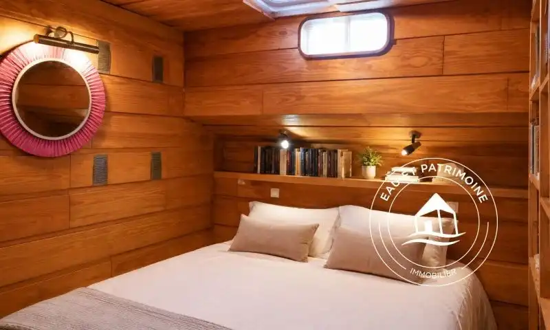 Péniche à vendre Paris 6 – 110 m² bien Agencés et Terrasses