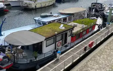 Vente de péniche Paris 12 – Navigante avec Toit Terrasse Végétal