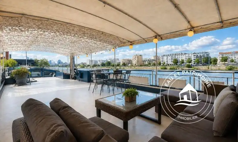 Péniche à vendre Levallois-Perret - Terrasses et Espaces indépendants