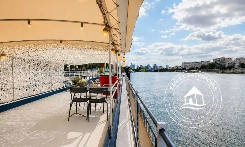 Péniche à vendre Levallois-Perret - Terrasses et Espaces indépendants