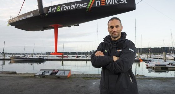 Vendée Globe 2020 : l'engagement de Fabrice Amedeo avec Newrest