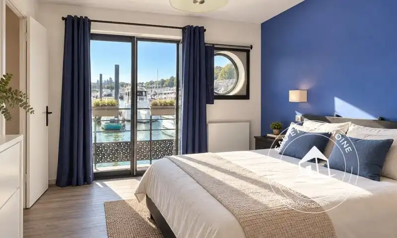 Maison flottante à vendre Asnières-sur-Seine - Rénovée et Rooftop exceptionnel