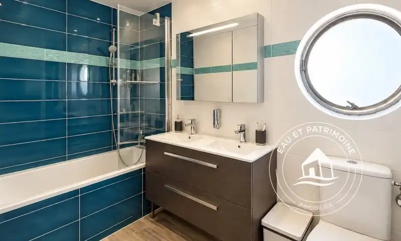 Maison flottante à vendre Asnières-sur-Seine - Rénovée et Rooftop exceptionnel