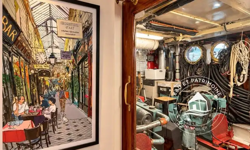 Péniche à vendre Asnières - Charme et Confort