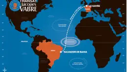 Départ de la transat Jacques Vabre : Fabrice Amedeo prend le large