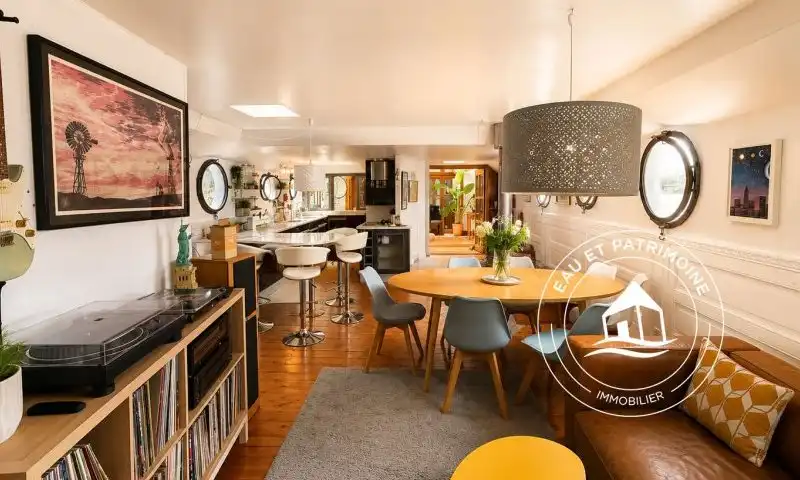 Péniche à vendre Levallois-Perret - Terrasses et Espaces indépendants