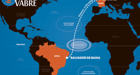 Départ de la transat Jacques Vabre : Fabrice Amedeo prend le large