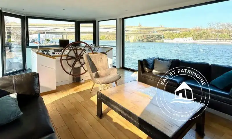Péniche à vendre Clichy - Asnières – Luxueuse et Moderne