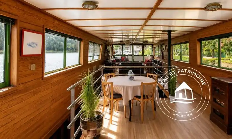 Péniche à vendre Epernay - Rénovée et Réception d'hôte