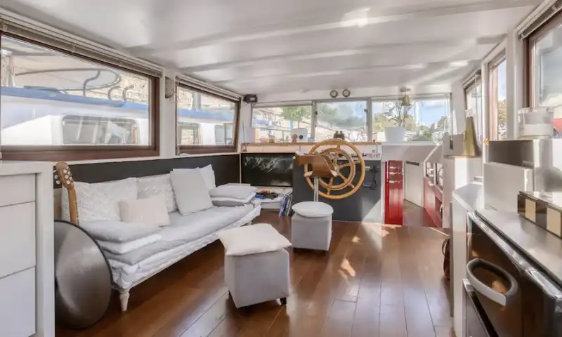 Vente de péniche Paris 12 – Navigante avec Toit Terrasse Végétal