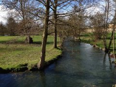 La rivière en hiver