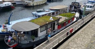 Vente de péniche Paris 12 – Navigante avec Toit Terrasse Végétal