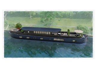 Opportunité rare d'aménagement d'une péniche Freycinet de 235 m² en vente à Levallois-Perret